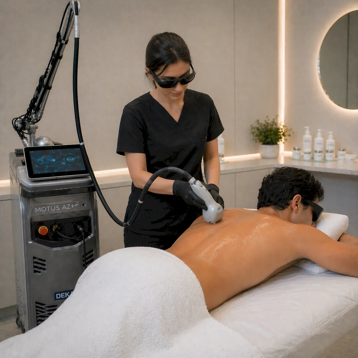 Full Back Laser Hair Removal For Men And Women North York