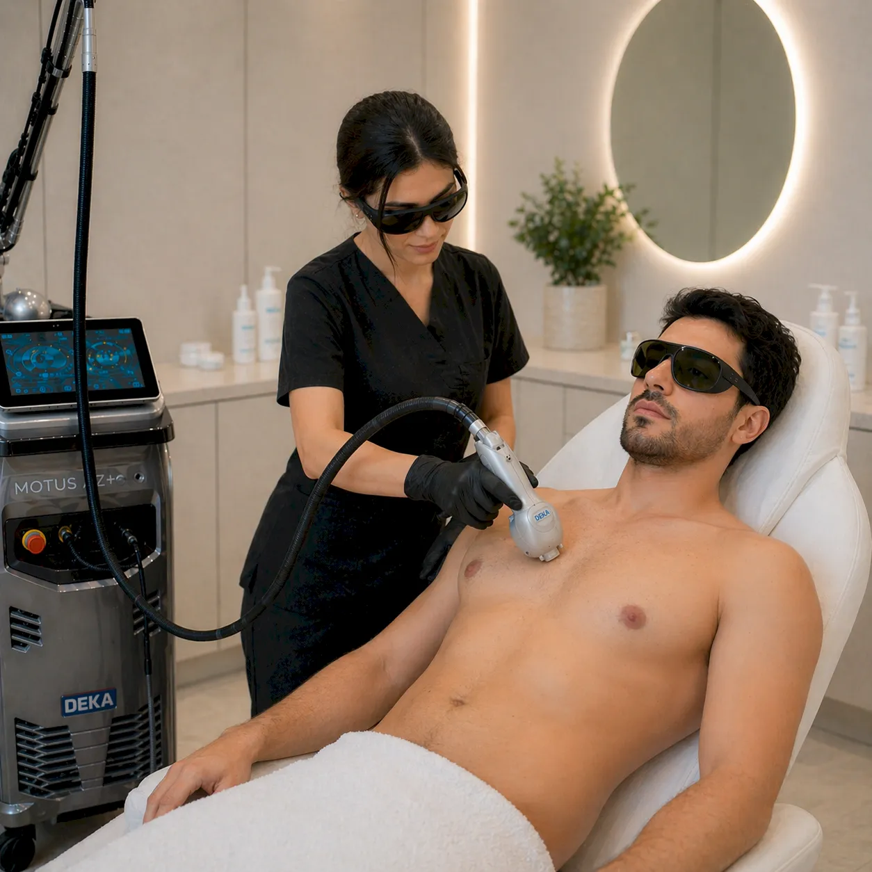 Full Chest Laser Hair Removal For Men North York