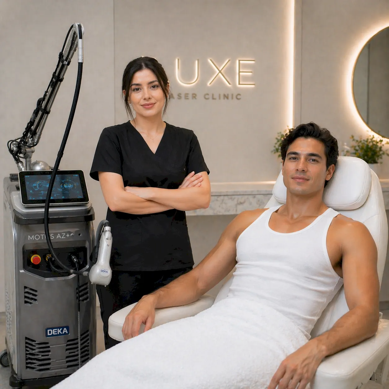 Shoulders Laser Hair Removal For Men in North York