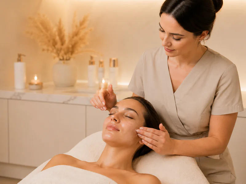 Facials and skincare treatments