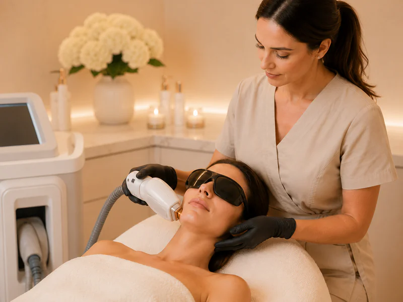 Laser skincare services