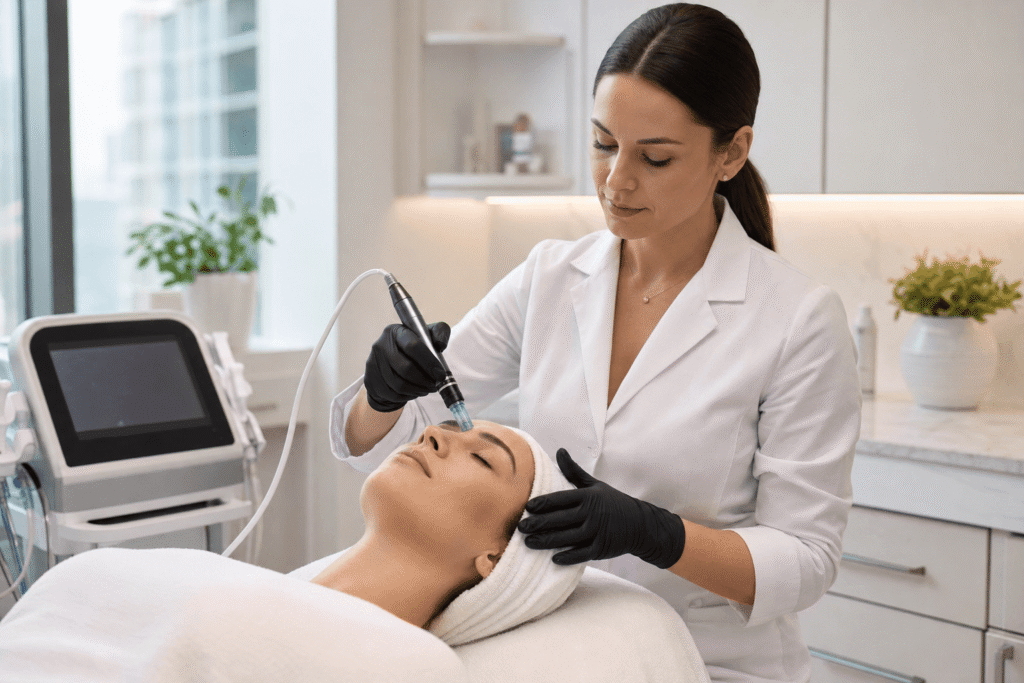 what is microneedling