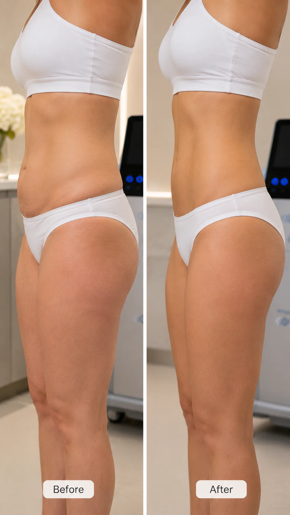 EXION Skin Tightening before after